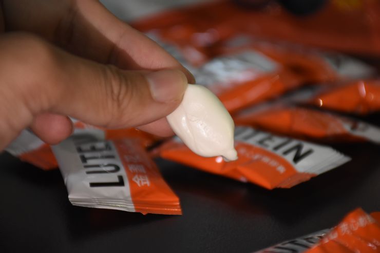 真的是軟糖,不過拍不出裡面的內餡🤣