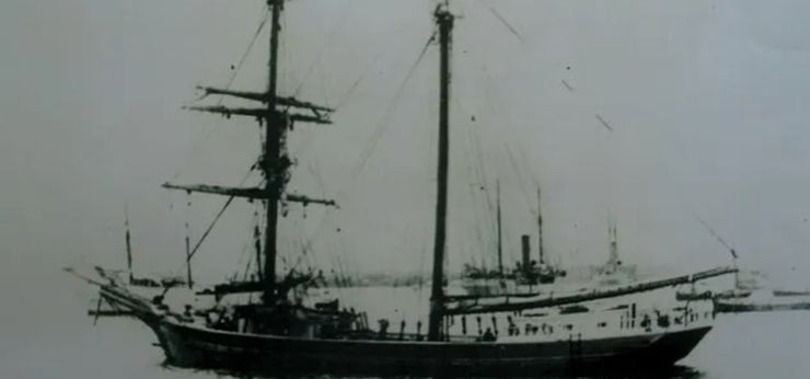 瑪麗.賽勒斯特停航時的照片