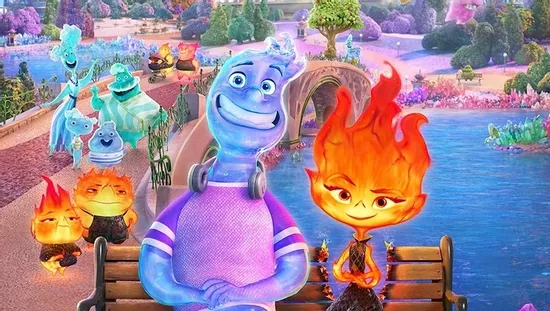 Photo: disney & pixar 's elemental 粉絲專頁