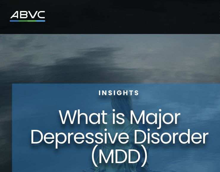 ABVC旗下全資子公司AIBTL主力新藥用於治療重度憂鬱症（MDD）