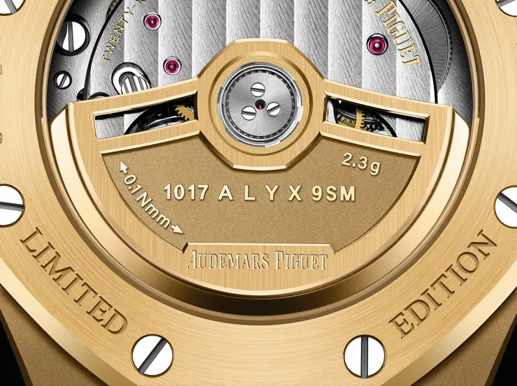 Alyx's name is engraved on the watch's rotor (the weight that spins and provides power to the watch).

