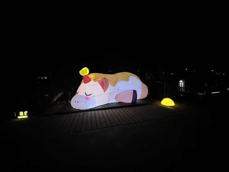 月津港燈節,部屋主人拍攝。