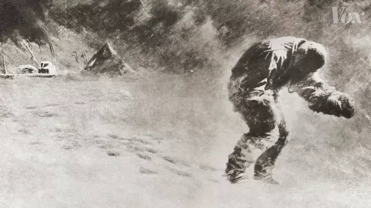 1911年英國南極探險隊/消失在大雪中的勞倫斯．奧茨