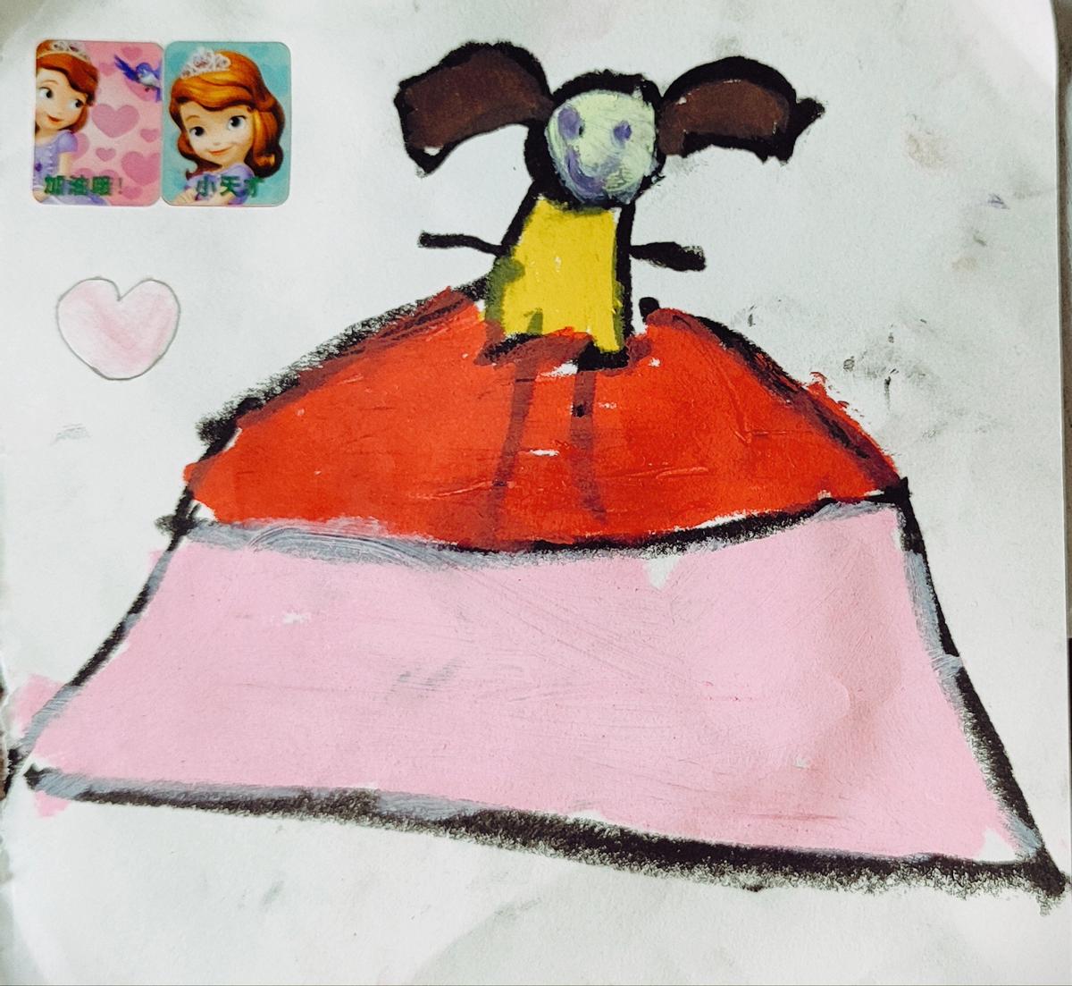 剪纸动画：彩虹长发公主给光头女孩设计创意造型，你觉得好看吗？-小樱工艺-小樱工艺-哔哩哔哩视频