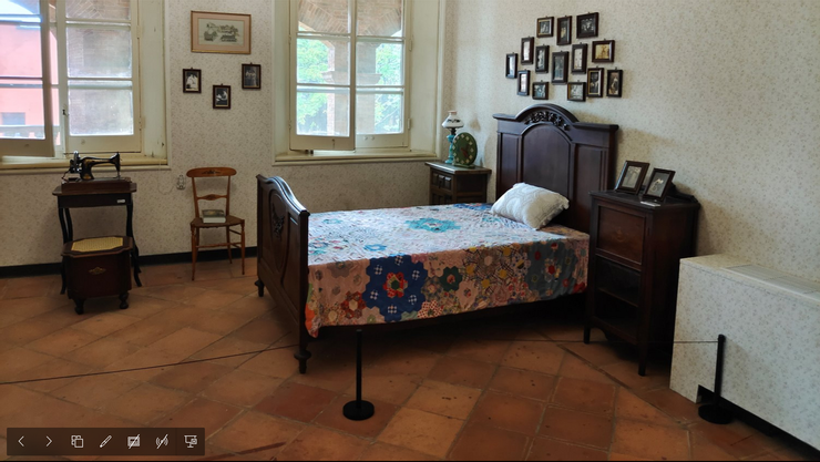 官邸二樓兒童房。