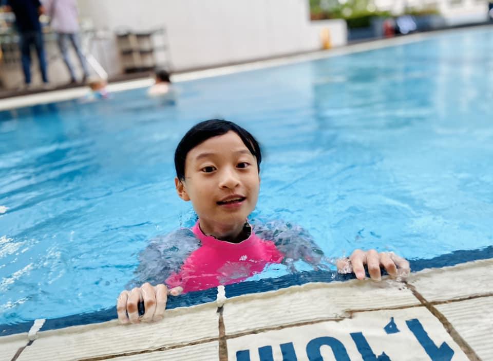 ▲ 還好出發前麻麻已將泳衣放入行李箱