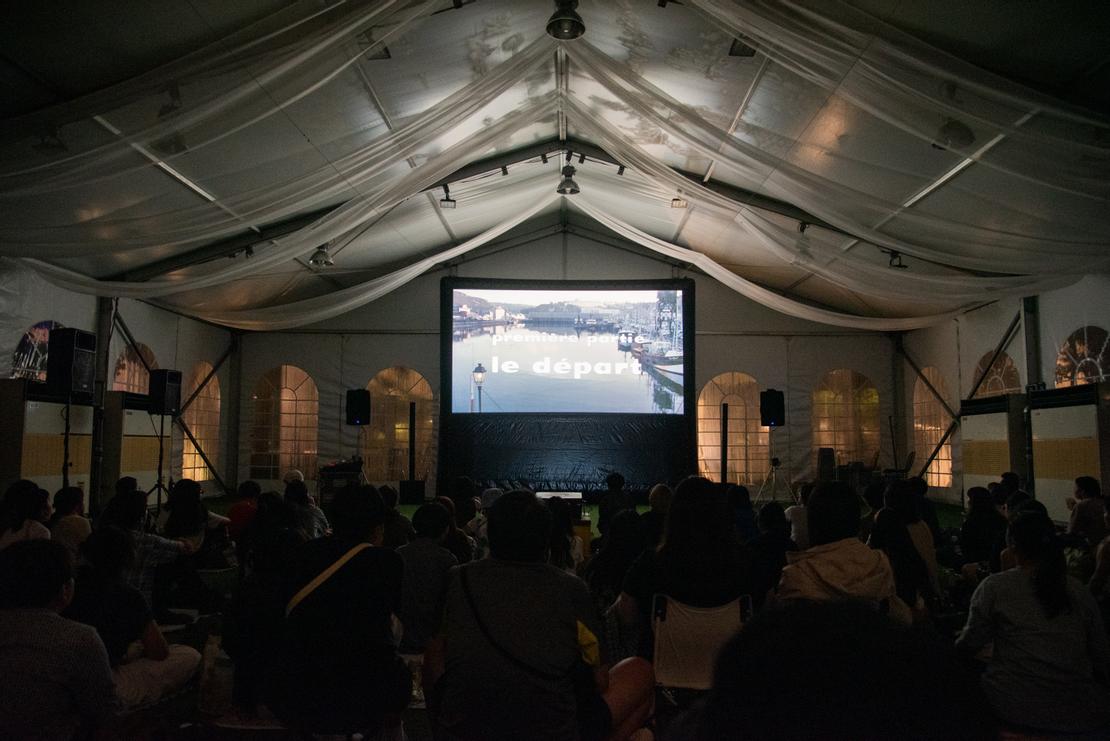 「夜夜有影」夏日電影院活動側拍(攝影/劍劍)