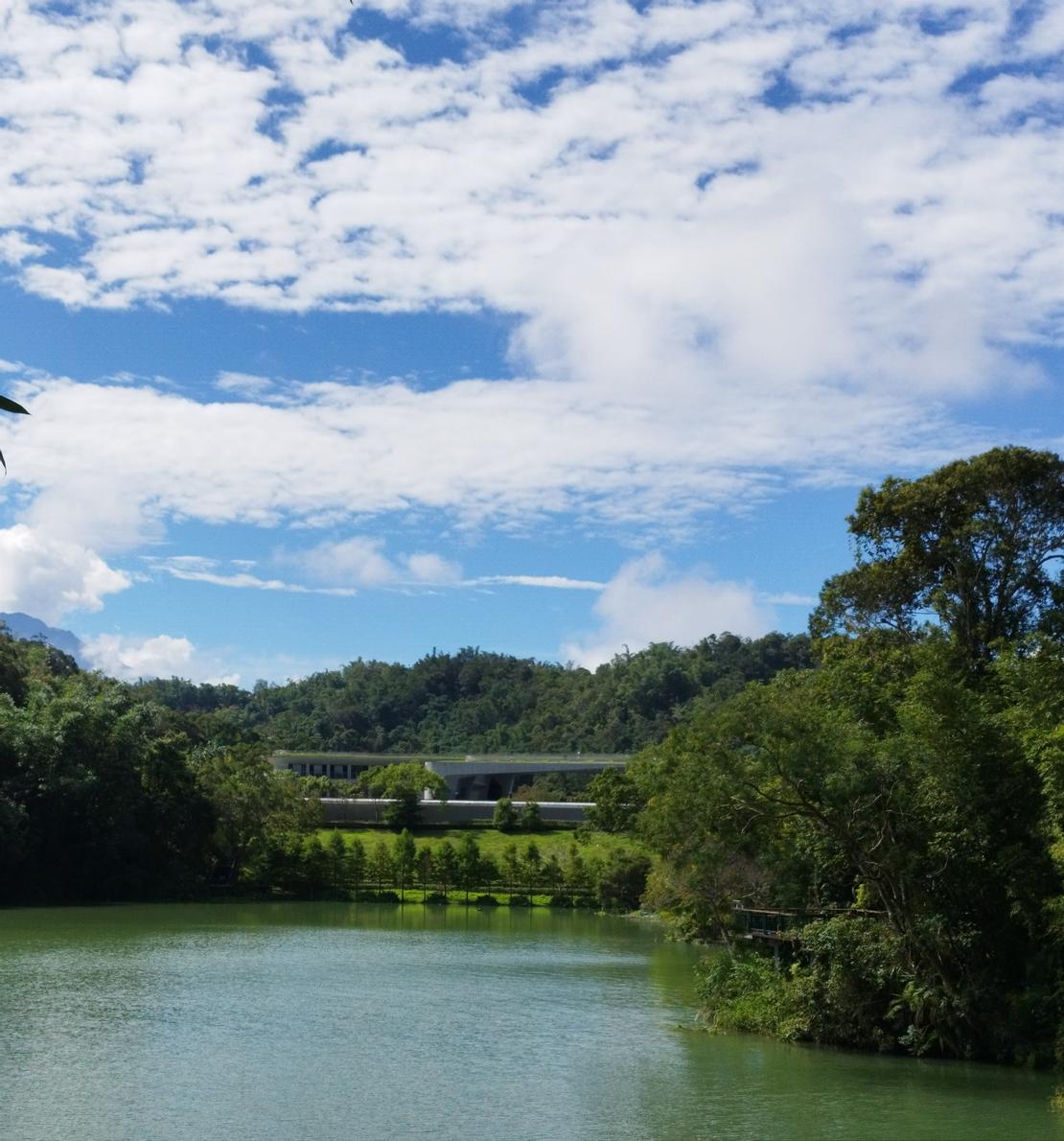 眺望向山遊客中心 河童拍攝/2023年