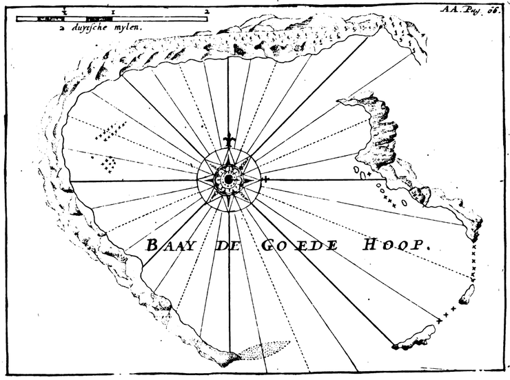 Baay de Goede Hoop 好望灣 = 今天的北海道厚岸灣