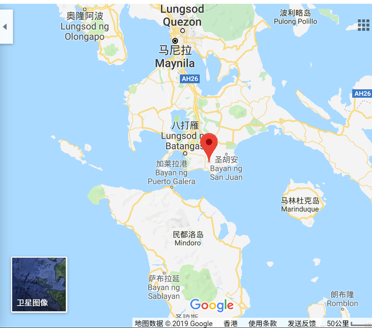 圖1 菲律賓BATANGAS-LOBO