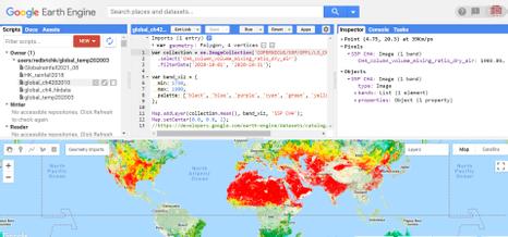 圖1 Google Earth Engine