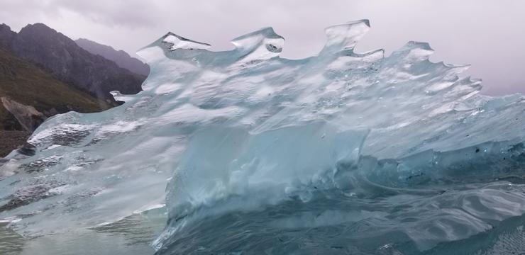 圖4 冰山正在融化,來源:作者自拍