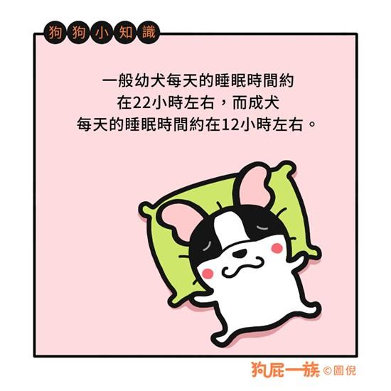 狗狗需要的睡眠時間是很長的喔 方格子